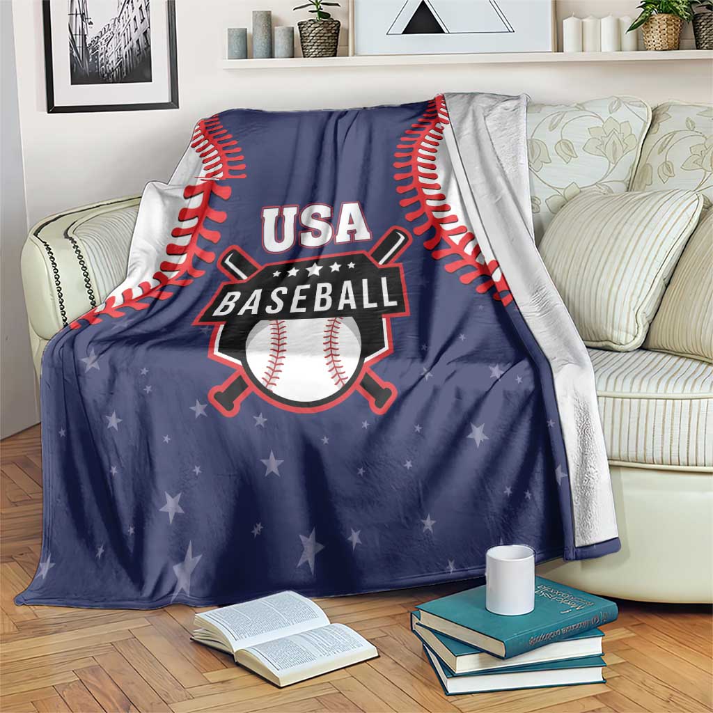 USA 2025 Baseball Blanket United States Team For Glory