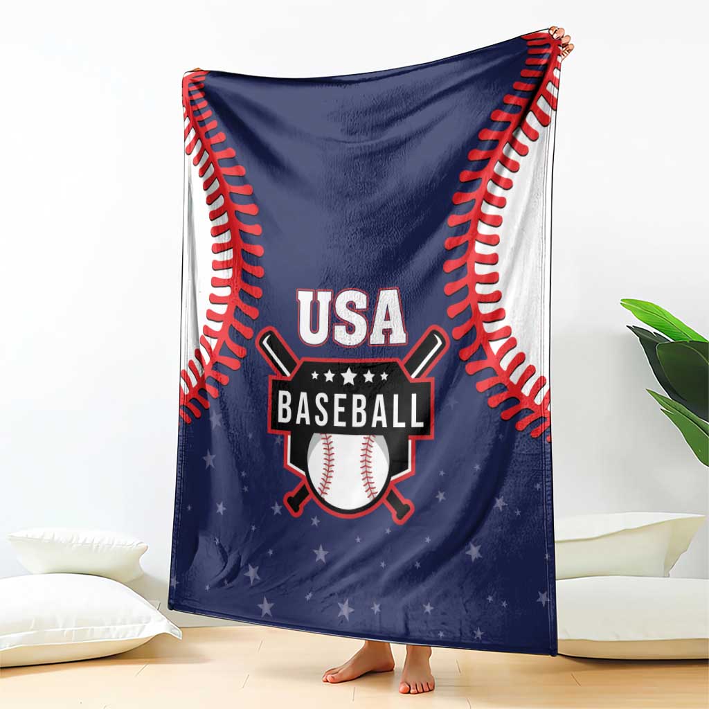 USA 2025 Baseball Blanket United States Team For Glory