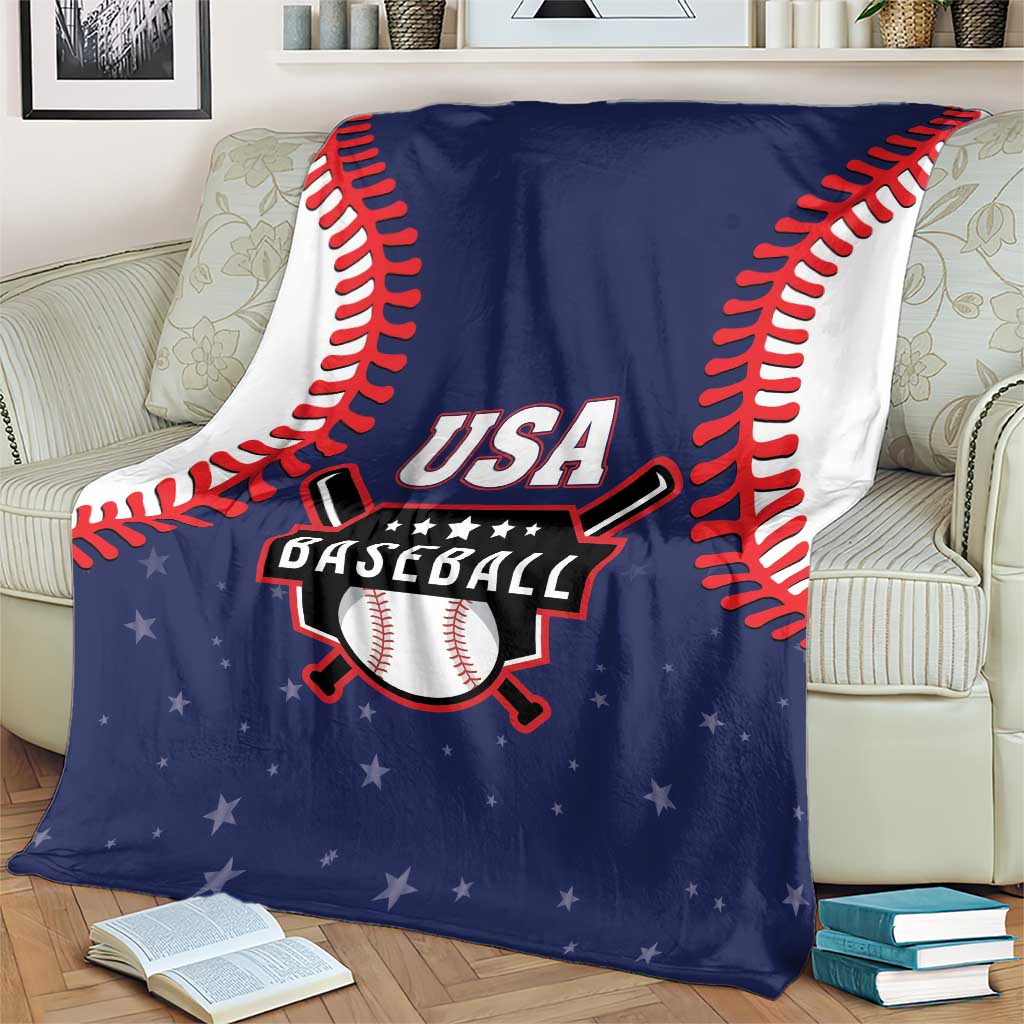 USA 2025 Baseball Blanket United States Team For Glory