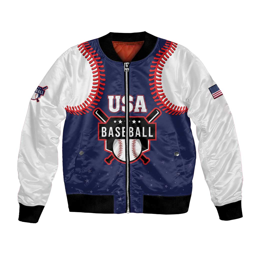 Custom USA 2025 Baseball Bomber Jacket United States Team For Glory