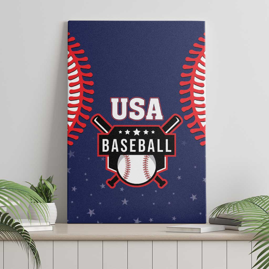 USA 2025 Baseball Canvas Wall Art United States Team For Glory