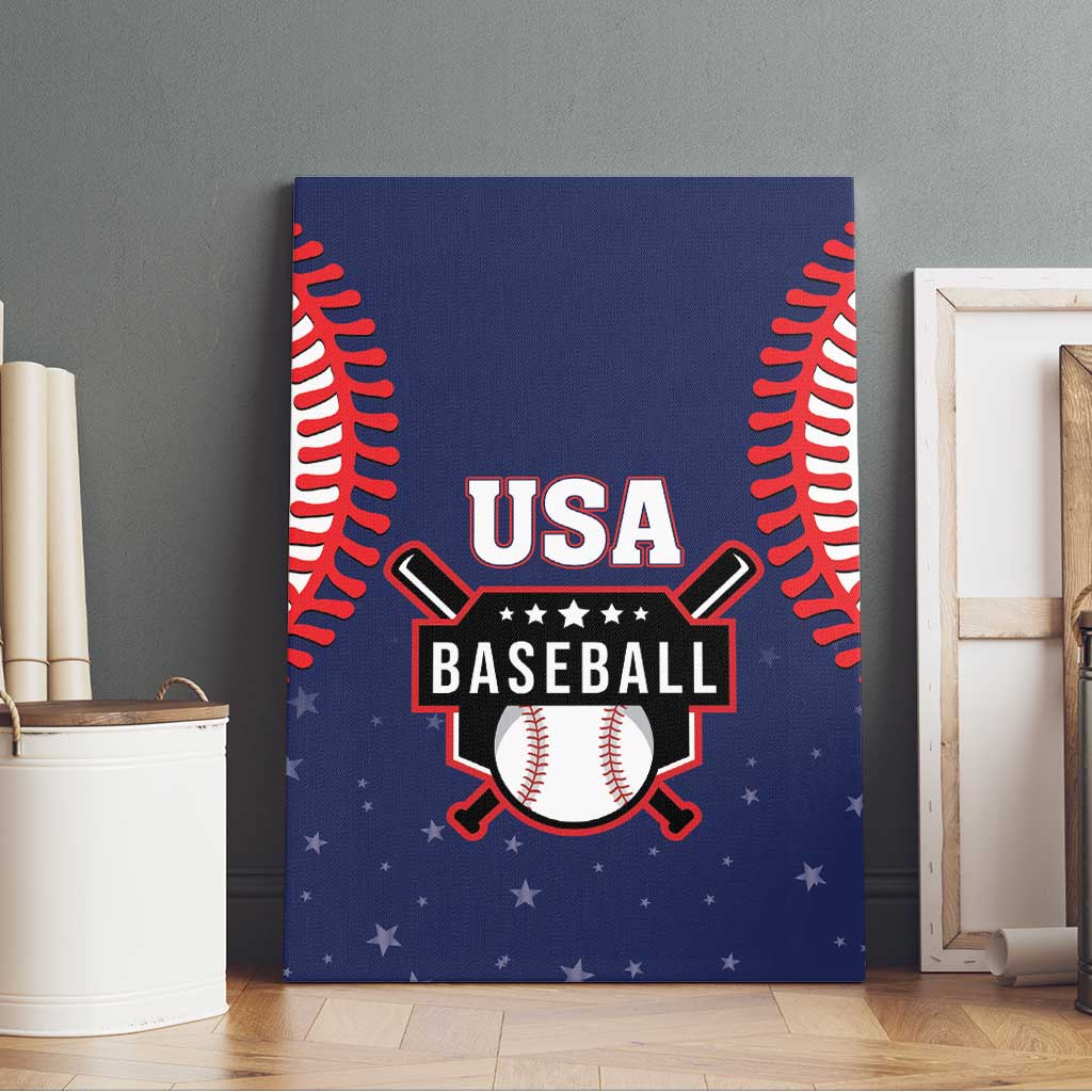USA 2025 Baseball Canvas Wall Art United States Team For Glory