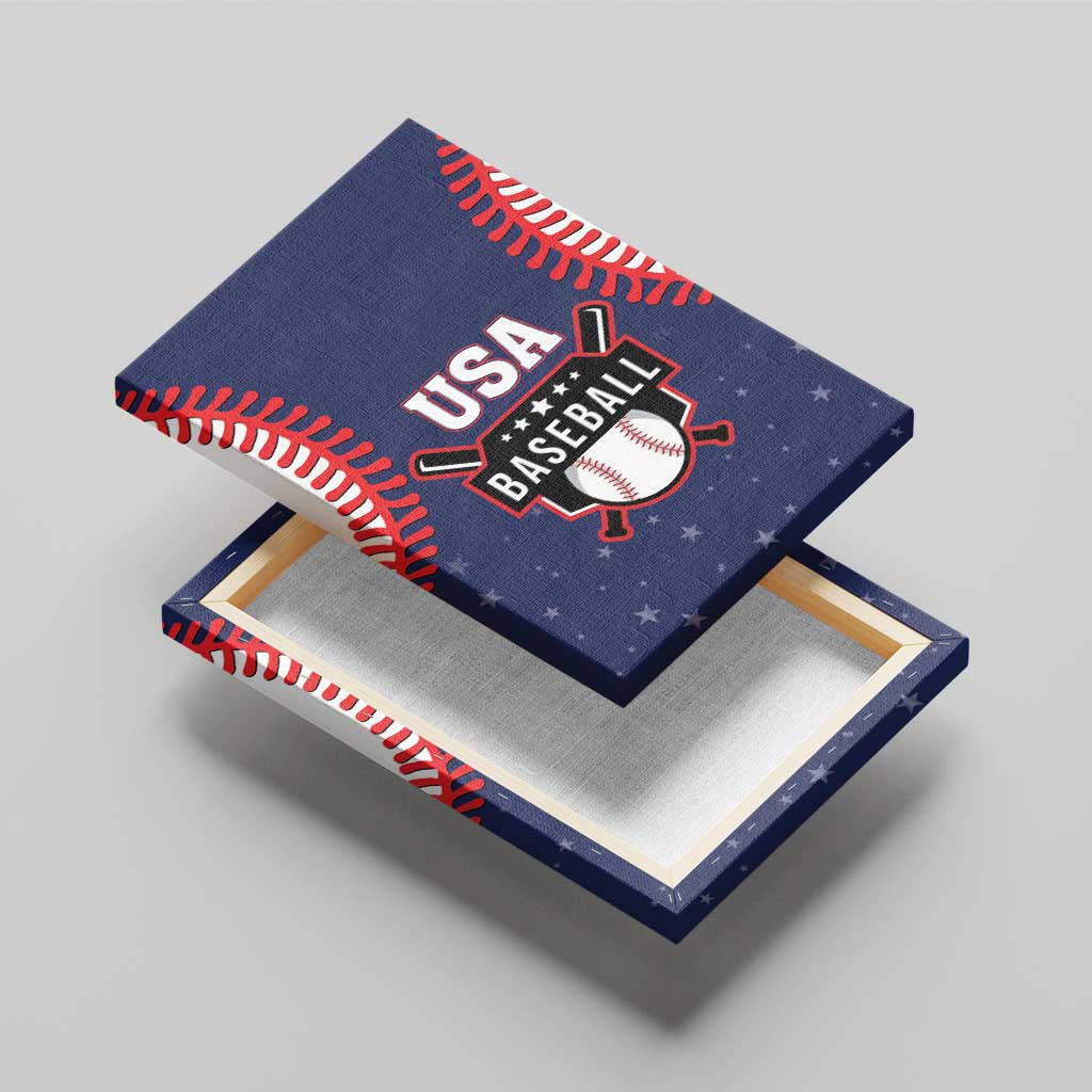 USA 2025 Baseball Canvas Wall Art United States Team For Glory