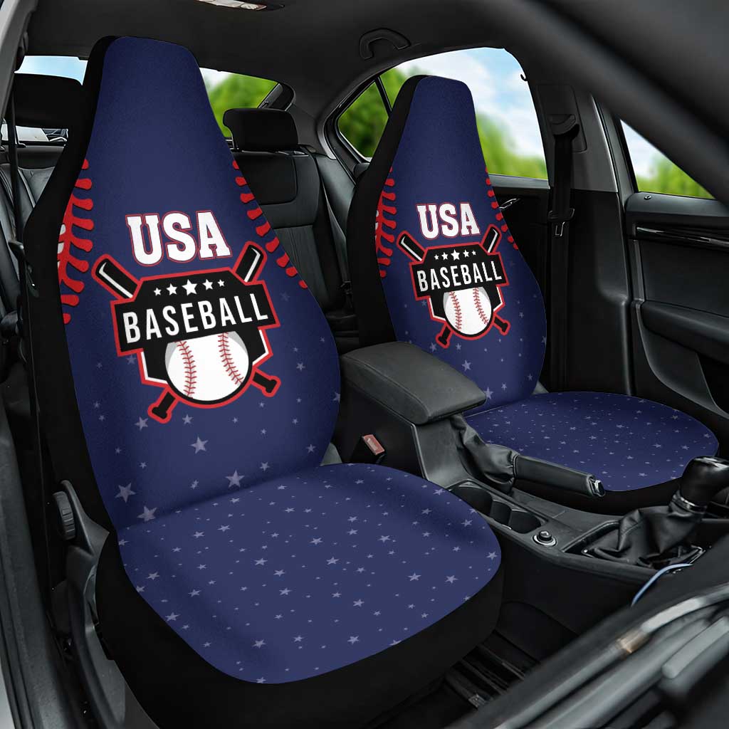 USA 2025 Baseball Car Seat Cover United States Team For Glory