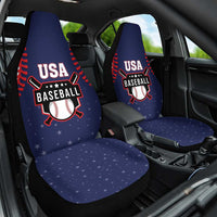 USA 2025 Baseball Car Seat Cover United States Team For Glory
