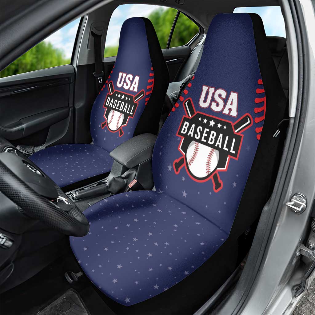 USA 2025 Baseball Car Seat Cover United States Team For Glory