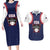 Custom USA 2025 Baseball Couples Matching Long Sleeve Bodycon Dress and Hawaiian Shirt United States Team For Glory