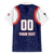 Custom USA 2025 Baseball Family Matching Long Sleeve Bodycon Dress and Hawaiian Shirt United States Team For Glory