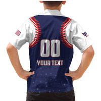 Custom USA 2025 Baseball Family Matching Mermaid Dress and Hawaiian Shirt United States Team For Glory