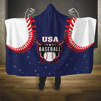 USA 2025 Baseball Hooded Blanket United States Team For Glory