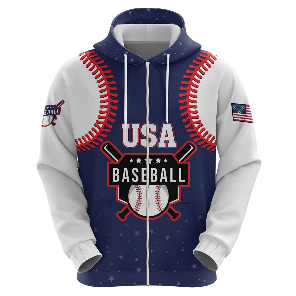 Custom USA 2025 Baseball Hoodie United States Team For Glory