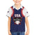 Custom USA 2025 Baseball Kid Hawaiian Shirt United States Team For Glory