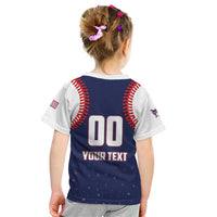 Custom USA 2025 Baseball Kid T Shirt United States Team For Glory