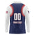 Custom USA 2025 Baseball Long Sleeve Polo Shirt United States Team For Glory