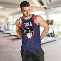 Custom USA 2025 Baseball Men Tank Top United States Team For Glory