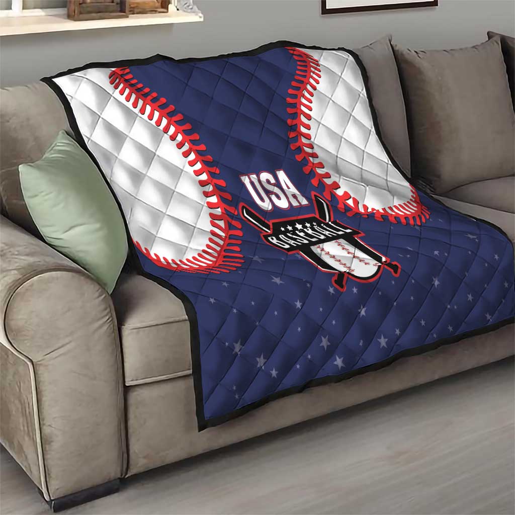 USA 2025 Baseball Quilt United States Team For Glory