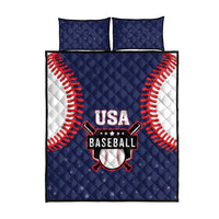 USA 2025 Baseball Quilt Bed Set United States Team For Glory