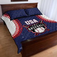 USA 2025 Baseball Quilt Bed Set United States Team For Glory