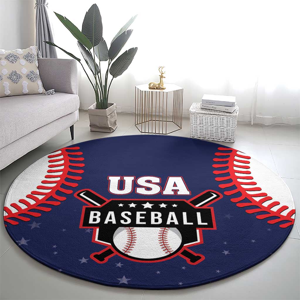 USA 2025 Baseball Round Carpet United States Team For Glory