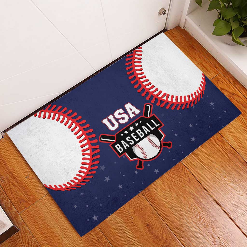 USA 2025 Baseball Rubber Doormat United States Team For Glory