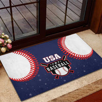 USA 2025 Baseball Rubber Doormat United States Team For Glory