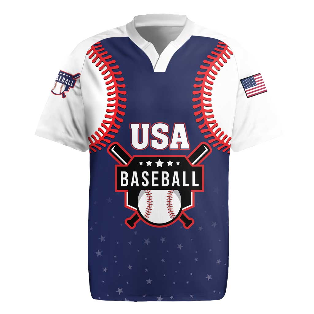 Custom USA 2025 Baseball Rugby Jersey United States Team For Glory