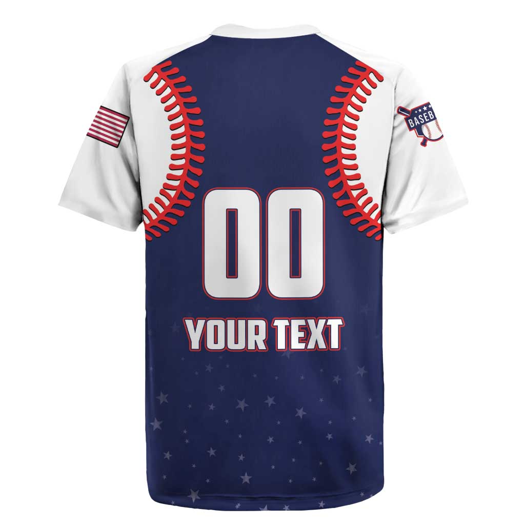 Custom USA 2025 Baseball Rugby Jersey United States Team For Glory