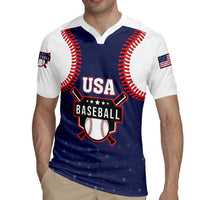Custom USA 2025 Baseball Rugby Jersey United States Team For Glory