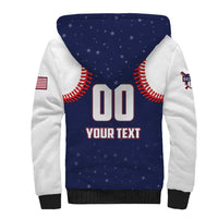 Custom USA 2025 Baseball Sherpa Hoodie United States Team For Glory
