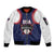 Custom USA 2025 Baseball Sleeve Zip Bomber Jacket United States Team For Glory