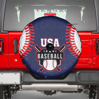 USA 2025 Baseball Spare Tire Cover United States Team For Glory