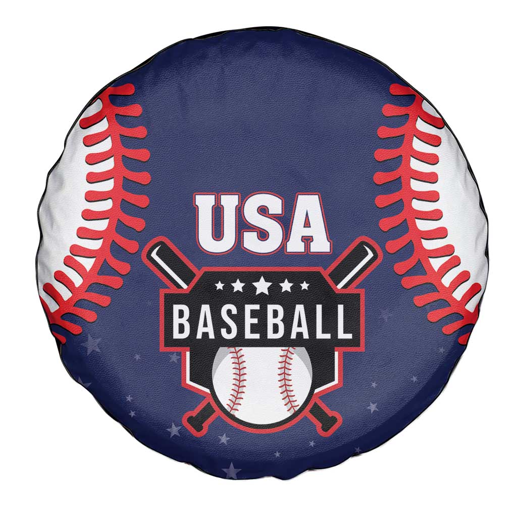 USA 2025 Baseball Spare Tire Cover United States Team For Glory