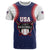 Custom USA 2025 Baseball T Shirt United States Team For Glory