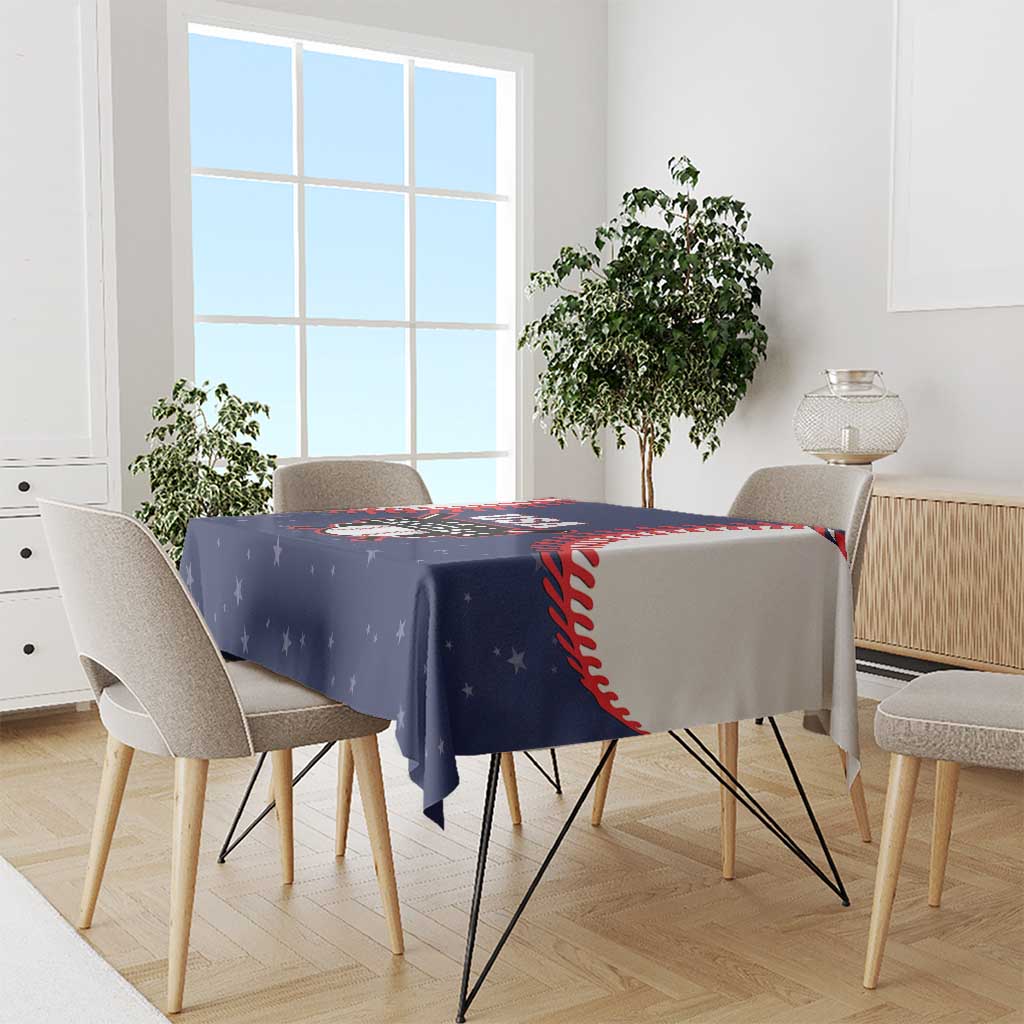 USA 2025 Baseball Tablecloth United States Team For Glory