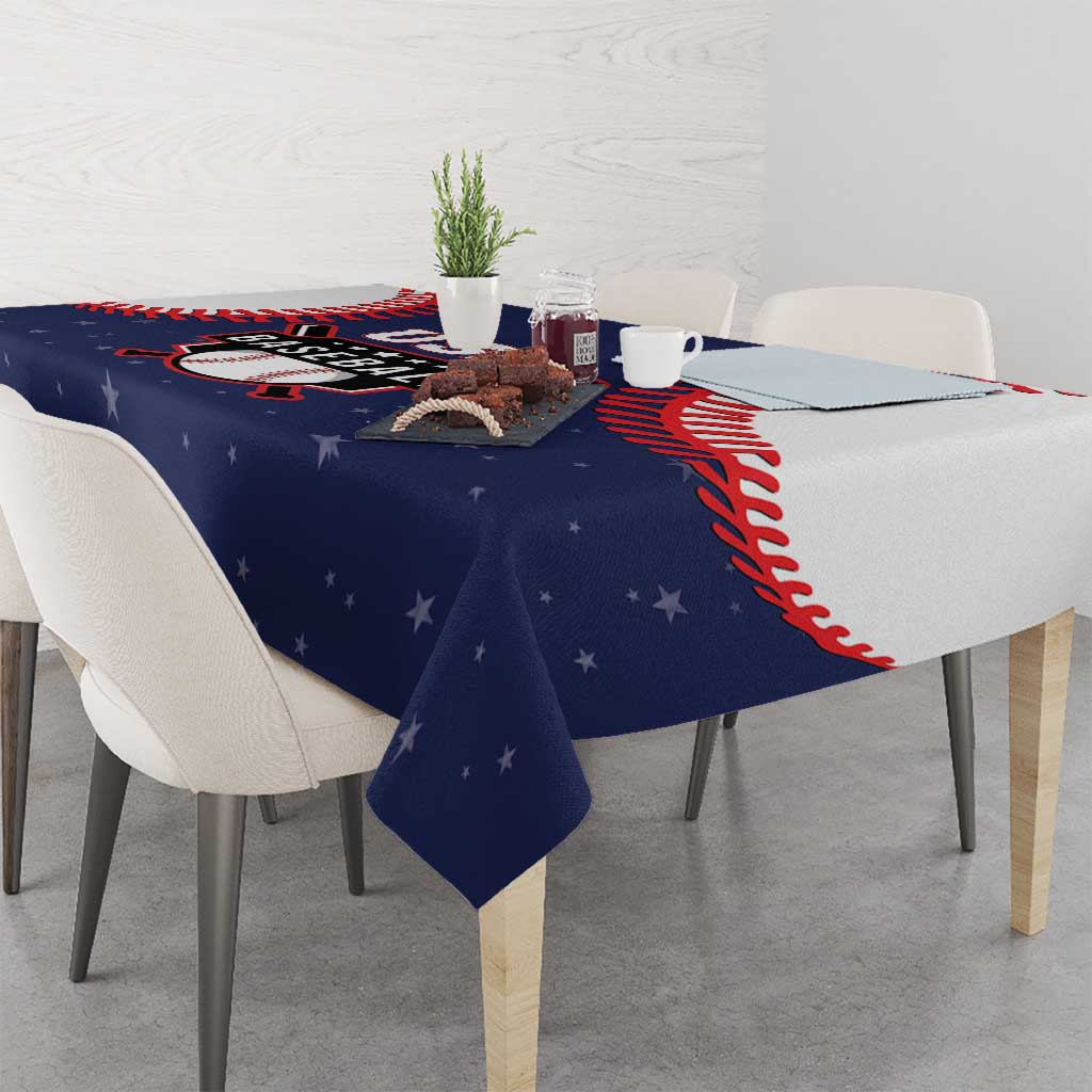 USA 2025 Baseball Tablecloth United States Team For Glory