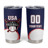 Custom USA 2025 Baseball Tumbler Cup United States Team For Glory