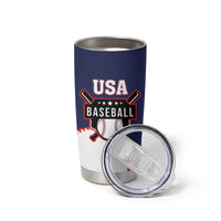 Custom USA 2025 Baseball Tumbler Cup United States Team For Glory