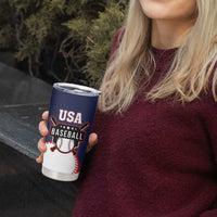 Custom USA 2025 Baseball Tumbler Cup United States Team For Glory