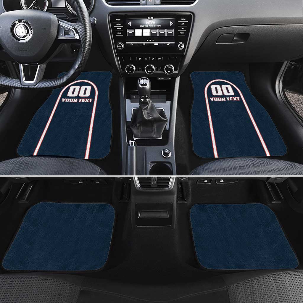 USA 2025 Lacrosse Car Mats USA Growing the Game Blue Version