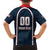 Custom USA 2025 Lacrosse Family Matching Off The Shoulder Long Sleeve Dress and Hawaiian Shirt USA Growing the Game Blue Version