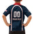 Custom USA 2025 Lacrosse Family Matching Off Shoulder Maxi Dress and Hawaiian Shirt USA Growing the Game Blue Version