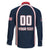 Custom USA 2025 Lacrosse Family Matching Off Shoulder Maxi Dress and Hawaiian Shirt USA Growing the Game Blue Version