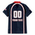 Custom USA 2025 Lacrosse Family Matching Short Sleeve Bodycon Dress and Hawaiian Shirt USA Growing the Game Blue Version
