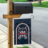 USA 2025 Lacrosse Garden Flag USA Growing the Game Blue Version