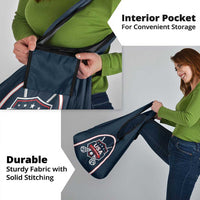 USA 2025 Lacrosse Grocery Bag USA Growing the Game Blue Version