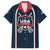 Custom USA 2025 Lacrosse Hawaiian Shirt USA Growing the Game Blue Version