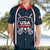 Custom USA 2025 Lacrosse Hawaiian Shirt USA Growing the Game Blue Version