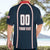 Custom USA 2025 Lacrosse Hawaiian Shirt USA Growing the Game Blue Version