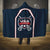 USA 2025 Lacrosse Hooded Blanket USA Growing the Game Blue Version