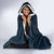 USA 2025 Lacrosse Hooded Blanket USA Growing the Game Blue Version